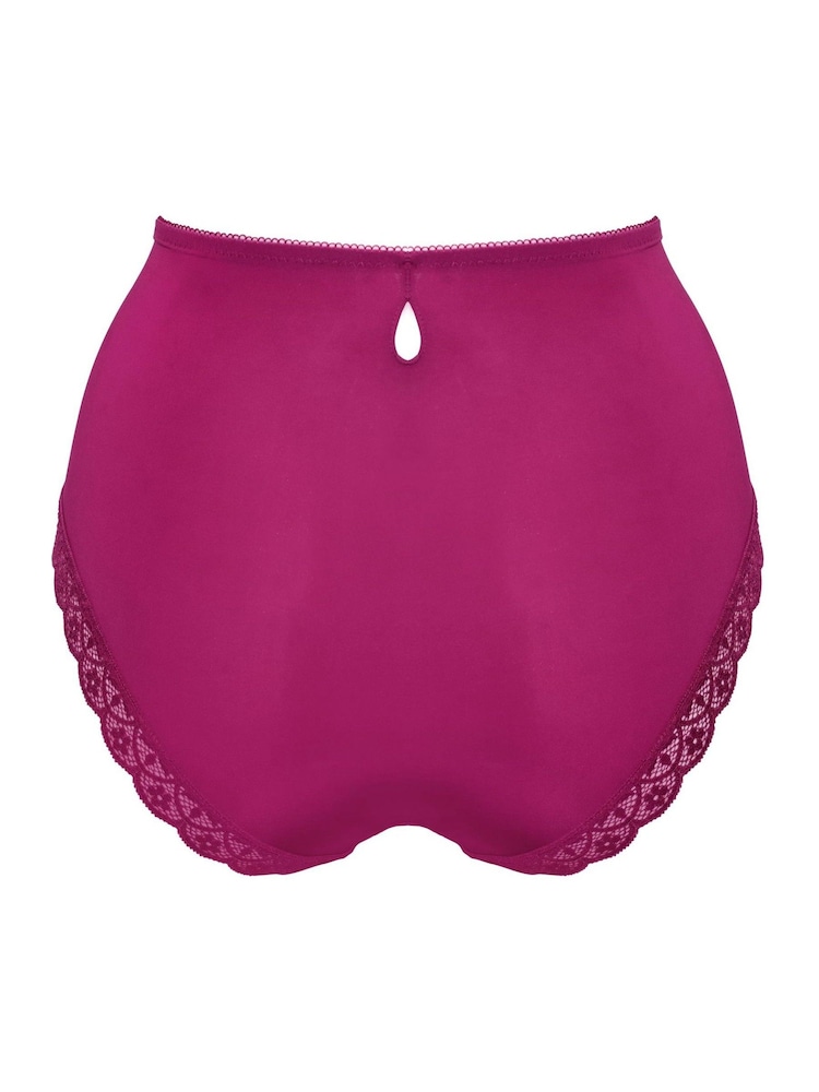 Pour Moi Orchid Pink High Waist Rebel Knickers - Image 4 of 4 Pour Moi Orchid Pink High Waist Rebel Knickers - Image 4 of 4