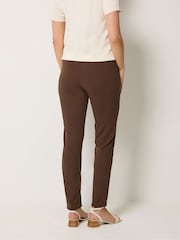 Long Tall Sally Brown Slim Leg Trousers - Image 3 of 5
