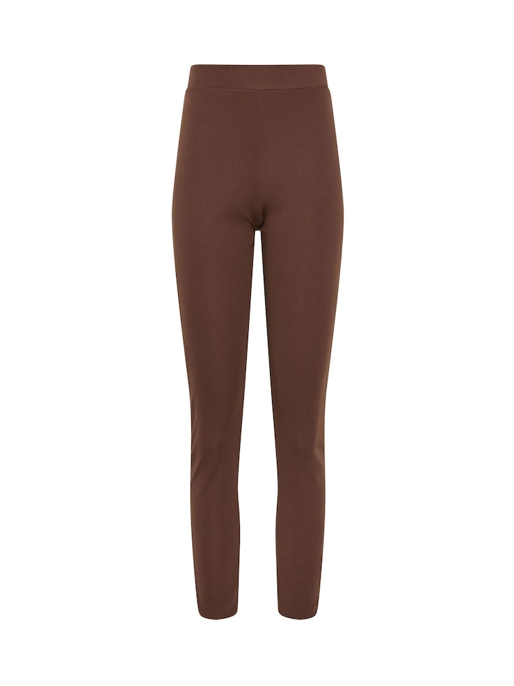 Long Tall Sally Brown Slim Leg Trousers - Image 5 of 5