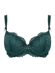Pour Moi Green Padded Hollywood Bra - Image 3 of 4