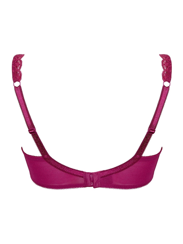 Pour Moi Orchid Pink Padded Rebel Bra - Image 4 of 4