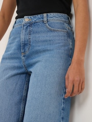 Nobodys Child Blue Putney Barrel Mid Wash Shorts - Image 5 of 5