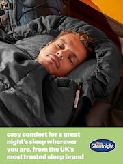 Silentnight Black Camping Collection Reversible Softfill™ Adult Sleeping Bag - Image 2 of 9