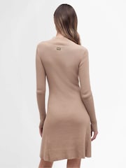 Barbour® International Solar Rib Knitted Dress - Image 2 of 6