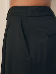 Black Rochelle Humes Pleated Wide Leg Trousers - Image 4 of 6