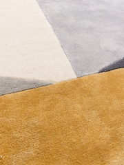 Asiatic Rugs Yellow Matrix Oval Earth Rug - Image 4 of 5