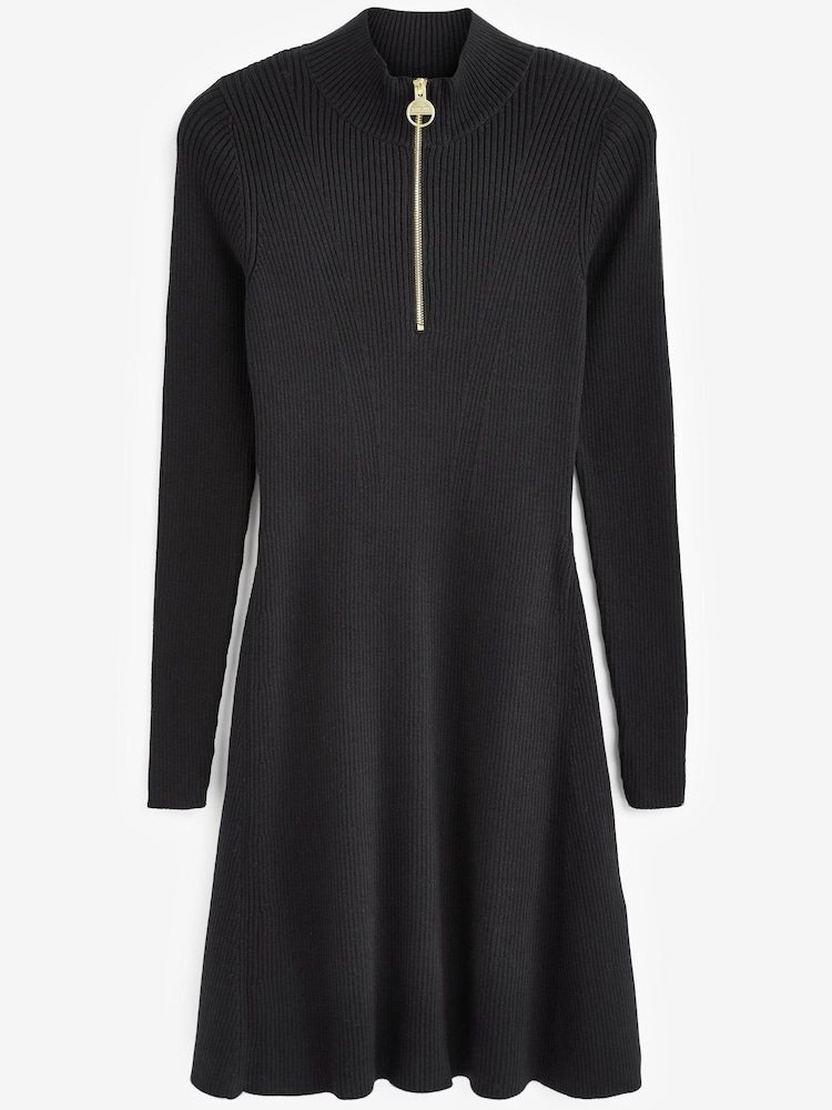 Barbour® International Solar Rib Knitted Dress - Image 6 of 6 Barbour® International Solar Rib Knitted Dress - Image 6 of 6