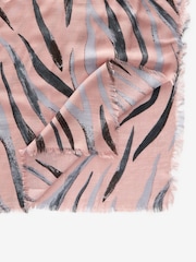 Pink Animal Lightweight Scarf - Image 4 of 4