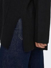 ONLY Black Loose Cardigan With Front Pockets - Image 5 of 7
