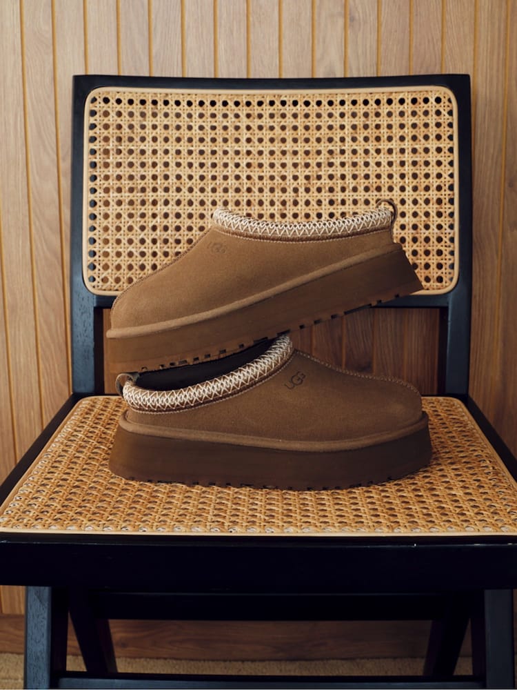 UGG Brown Tazz II Slippers - Image 1 of 5
