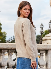 Sosandar Natural Chain Detail Jumper - Image 3 of 10