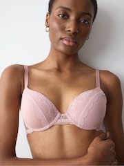 Triumph Pink Plunge Comfort Allure Wired Bra - Image 4 of 5