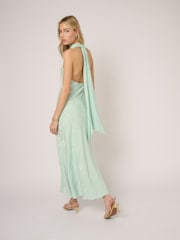 Nobodys Child Green Fifi Maxi Dress - Image 2 of 5