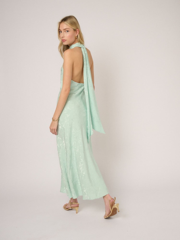Nobodys Child Green Fifi Maxi Dress - Image 2 of 5