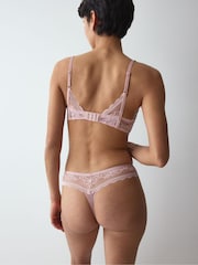 Triumph Pink Thong Comfort Allure Knickers - Image 2 of 5