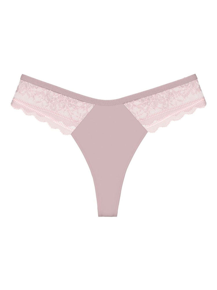 Triumph Pink Thong Comfort Allure Knickers - Image 5 of 5 Triumph Pink Thong Comfort Allure Knickers - Image 5 of 5
