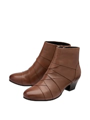 Lotus Natural Leather Ankle Boots - Image 2 of 4