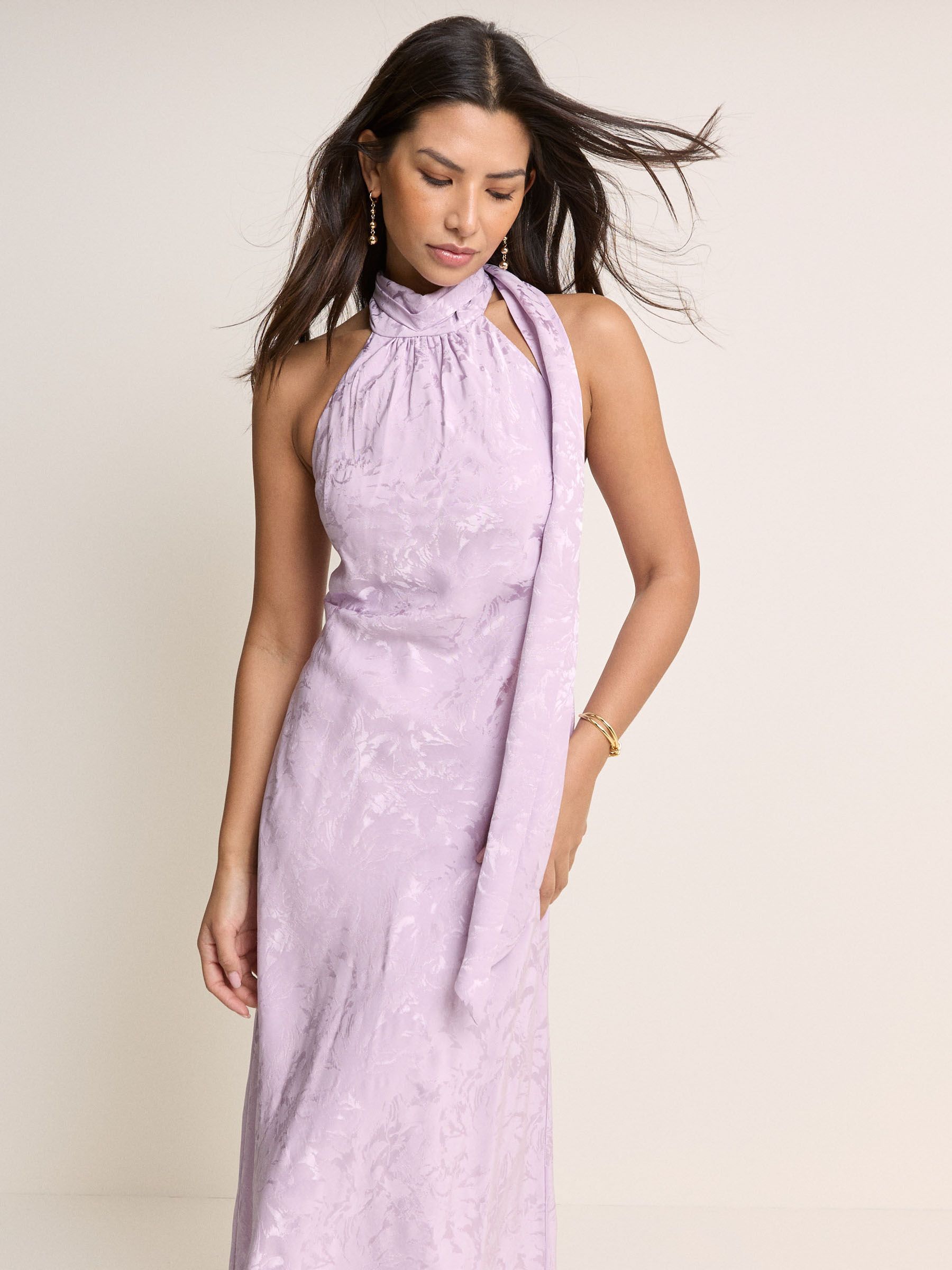Buy Nobodys Child Purple Fifi Maxi Dress from Next USA