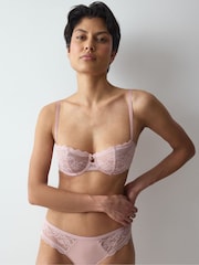 Triumph Pink Balcony Comfort Allure Wired Bra - Image 1 of 5