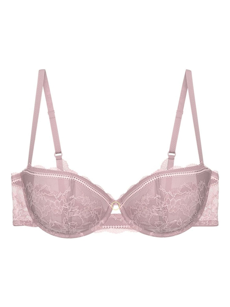 Triumph Pink Balcony Comfort Allure Wired Bra - Image 5 of 5 Triumph Pink Balcony Comfort Allure Wired Bra - Image 5 of 5