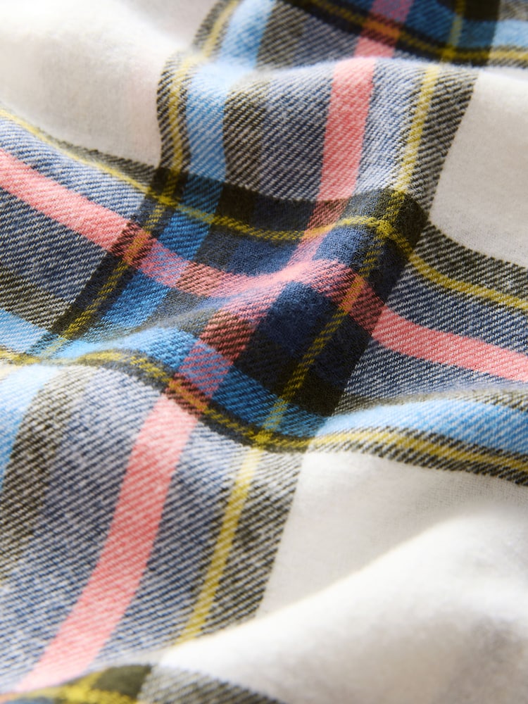 Navy Maternity Flannel Pyjama Bottoms - Image 9 of 9