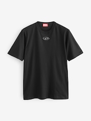 Diesel Oversized Chest Logo 100% Cotton  T-Shirt - Image 1 of 1