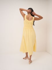 Nobodys Child Yellow Sleeveless Ariel Midi Dress - Image 2 of 5