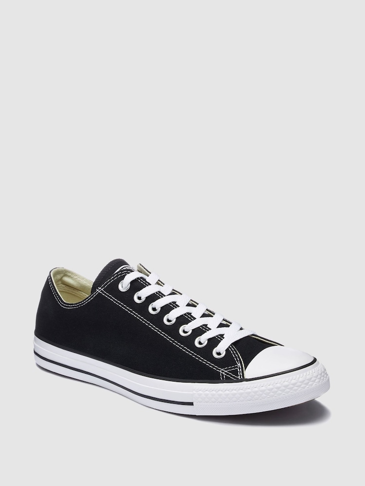 Converse Black Chuck Taylor Ox Trainers - Image 6 of 8