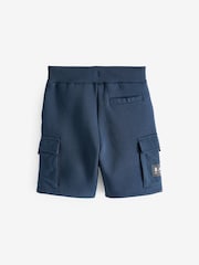 أزرق داكن - شورت كارجو فضفاض طراز Baker من Ted Baker - صورة 6 من 9