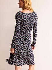 Boden Multi Blue Abigail Jersey Dress - Image 2 of 5