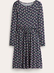 Boden Multi Blue Abigail Jersey Dress - Image 5 of 5