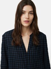 Jigsaw Checked Tunic Blouse - Image 2 of 7