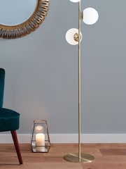 Pacific White Asterope Metal Floor Lamp - Image 1 of 2