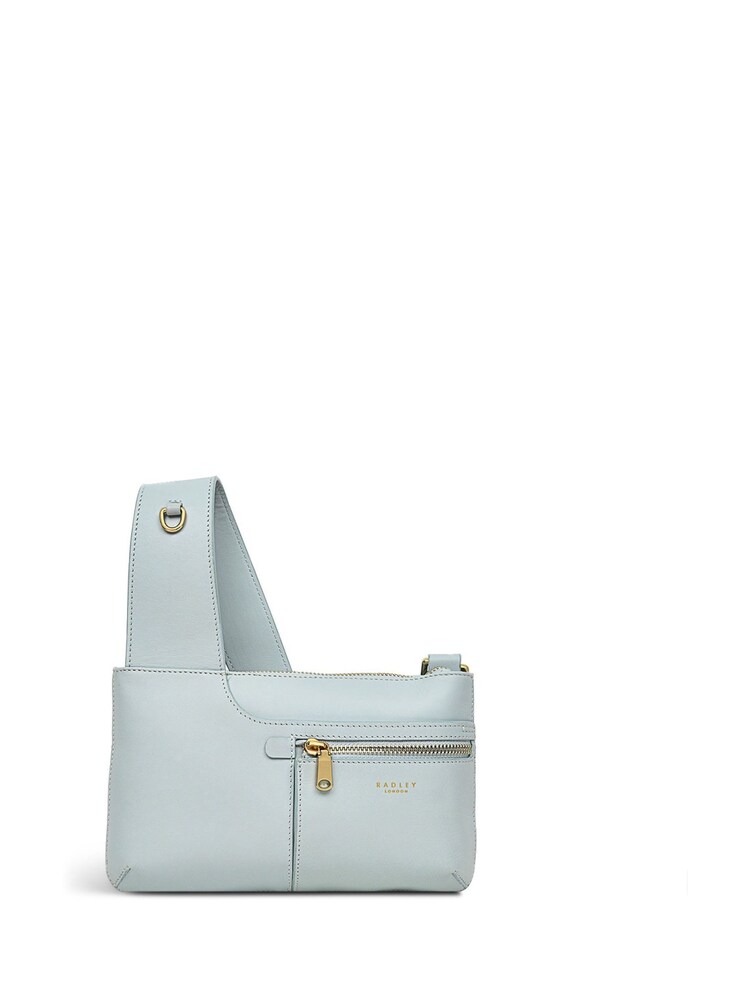 Radley London Green Pockets Icon Mini Zip-Top Cross Body Bag - Image 2 of 5 Radley London Green Pockets Icon Mini Zip-Top Cross Body Bag - Image 2 of 5