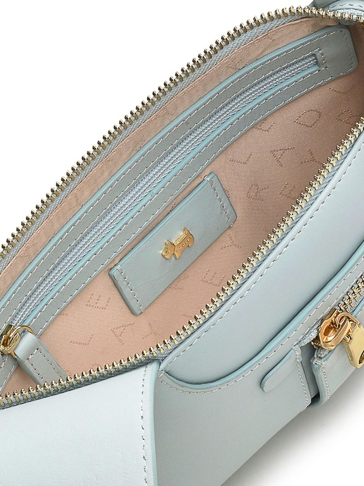 Radley London Green Pockets Icon Mini Zip-Top Cross Body Bag - Image 5 of 5 Radley London Green Pockets Icon Mini Zip-Top Cross Body Bag - Image 5 of 5