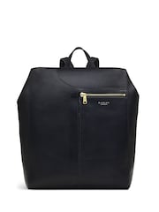 Negro - Radley Medium Pockets Icon Zip Top Black Backpack - Imagen 1 de 5
