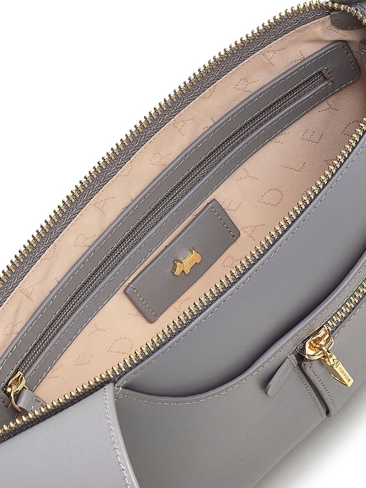Radley London Grey Pockets Icon Small Zip-Top Cross-Body Bag - Image 5 of 5