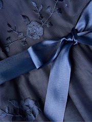Monsoon Blue Amelia Embroidered Dress - Image 3 of 3