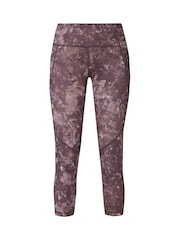 Sweaty Betty Purple Power Cropped Workout Leggings - Image 8 of 8