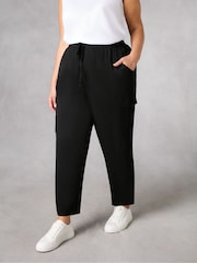 Live Unlimited Black Military Trousers - Image 3 of 5