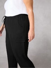 Live Unlimited Black Military Trousers - Image 4 of 5