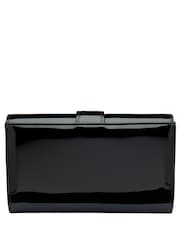 Ravel Black Clutch Bag with Chain - Image 2 of 4