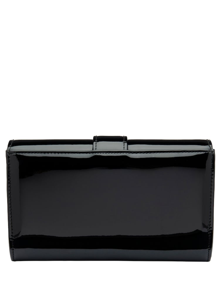Ravel Black Clutch Bag with Chain - Image 2 of 4 Ravel Black Clutch Bag with Chain - Image 2 of 4