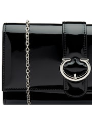 Ravel Black Clutch Bag with Chain - Image 4 of 4