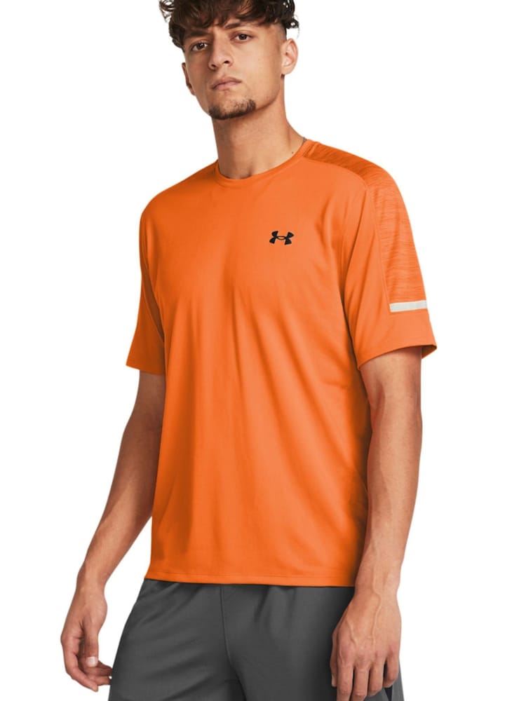 Under Armour Orange Tech Short Sleeve Crew T-Shirt - Image 1 of 6