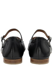 Ravel Black Flat Mary-Jane Shoes - Image 3 of 4
