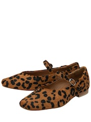 Ravel Animal Flat Mary-Jane Shoes - Image 2 of 4