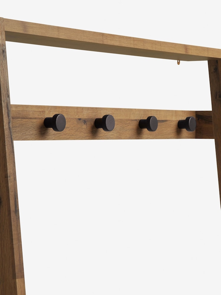 Dark Bronx Oak Effect Hallway Stand - Image 5 of 5