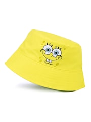 Vanilla Underground Yellow Spongebob Licensing Reversible Bucket Kids Hat - Image 2 of 5