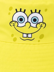 Vanilla Underground Yellow Spongebob Licensing Reversible Bucket Kids Hat - Image 5 of 5